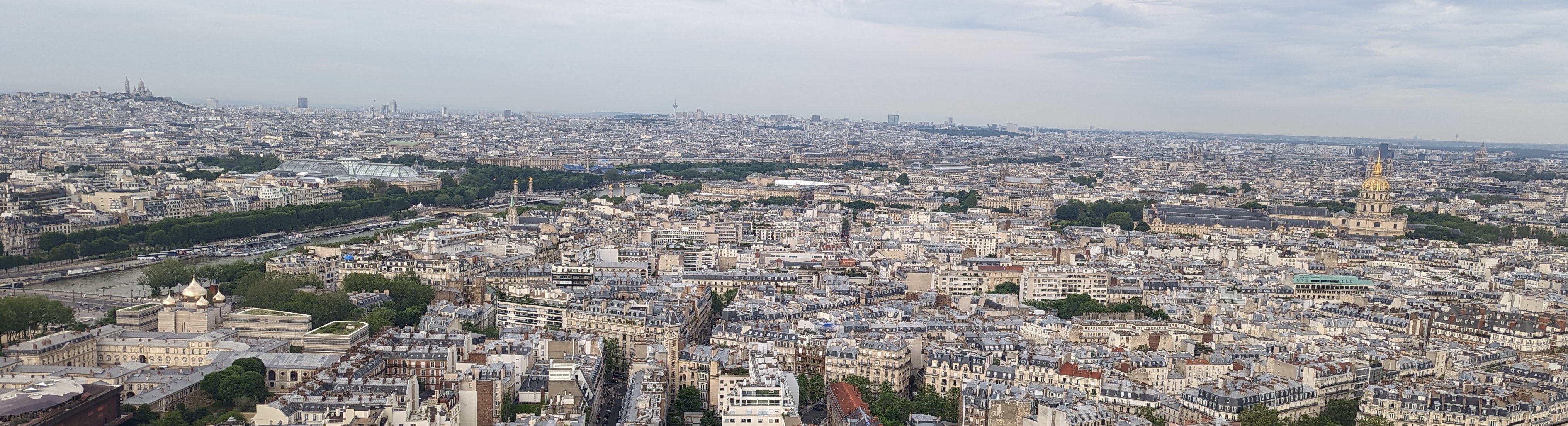 Paris from the Eiffel Tower