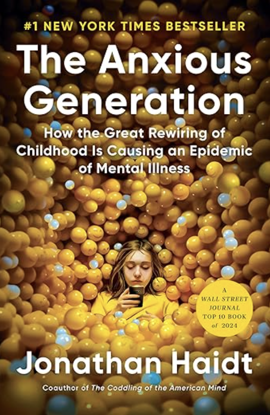 The Anxious Generation book cover