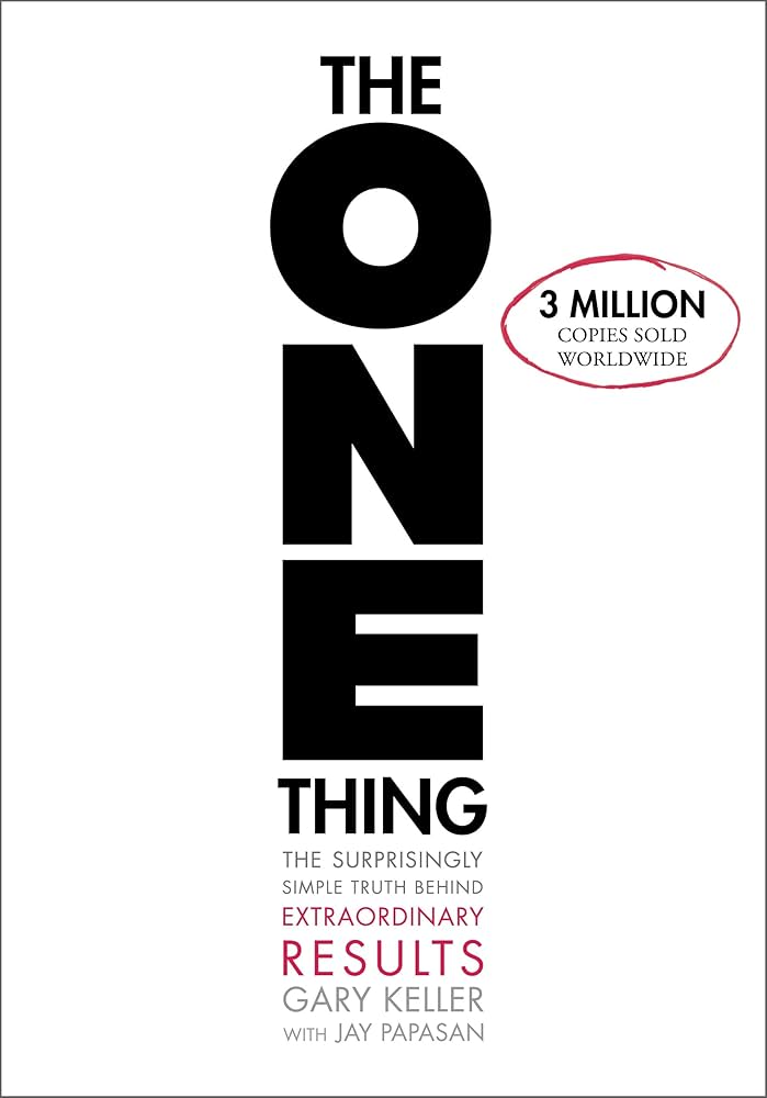 The ONE Thing by Gary Keller book cover