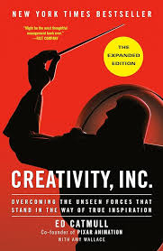Creativity, Inc book cover by Ed Catmull